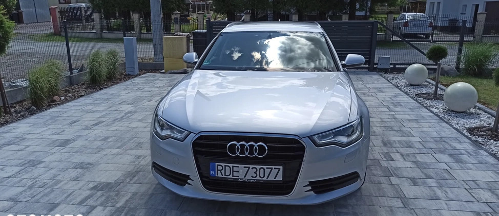 Audi A6 cena 58000 przebieg: 210000, rok produkcji 2012 z Dębica małe 46
